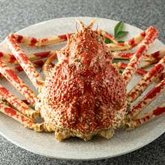 【の一食堂】の看板メニュー。至福の味わいを楽しむ『戸田特産　高足ガニ釜揚げ』　