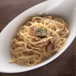 シェフ18番のうにクリームパスタ。価格合ってる?と思うくらい雲丹を使ってます!