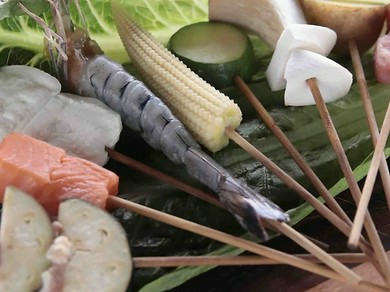 厳選食材を使った串カツはどんどん種類が増殖中！！