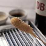 「大阪バルサミコソース」「特製赤ワイン塩」で食べてください!