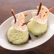 イタリアンピスタチオアイス