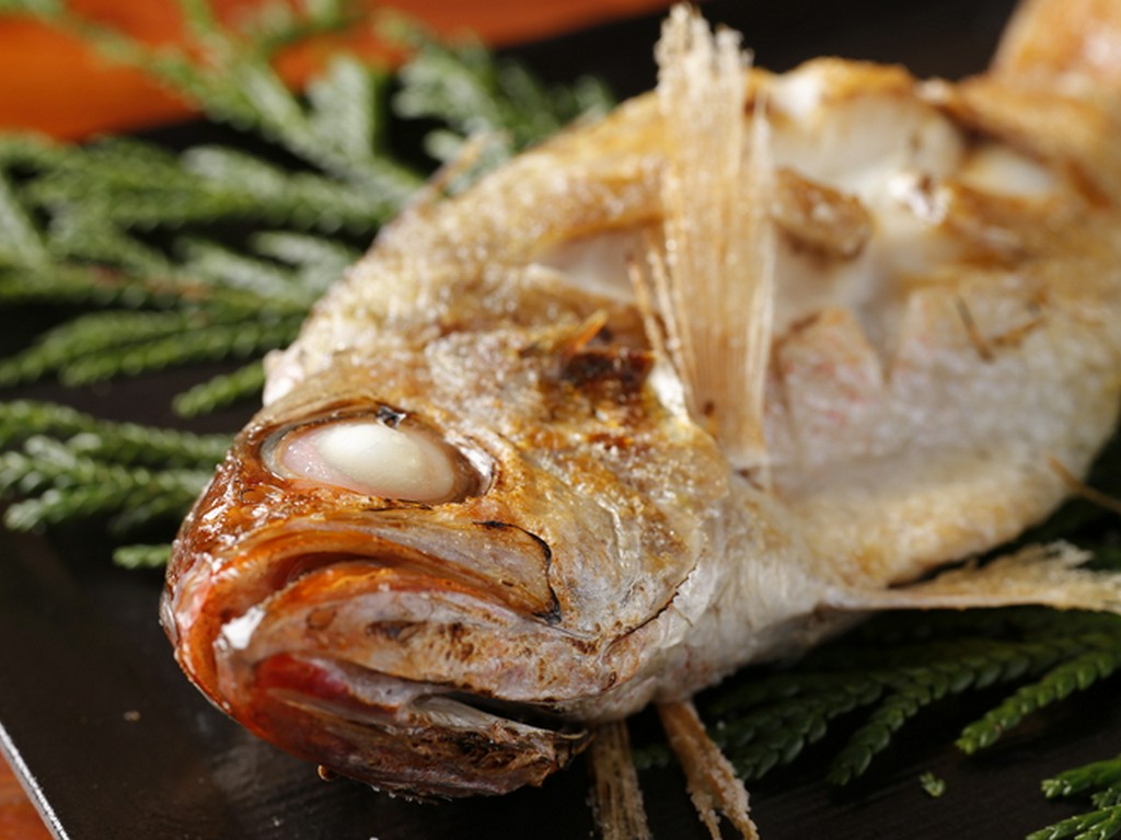 のどぐろ天然塩焼き