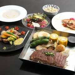 米沢牛のステーキが堪能できる、ベーシックなコース『神楽坂コース　A～F』
