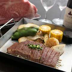 米沢牛サーロインの鉄板焼き　150g