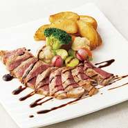 パンまたはライス付き