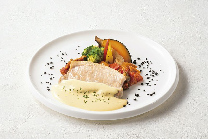 【期間限定】常陸の輝き  豚ロースのソテー ベアルネーズソース(+700)