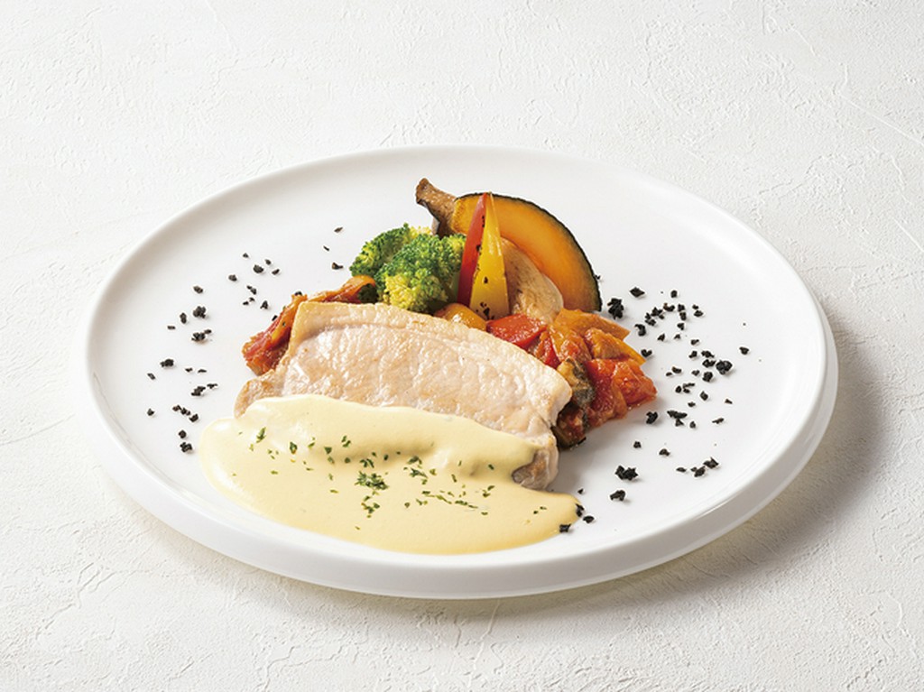 【期間限定】常陸の輝き  豚ロースのソテー ベアルネーズソース（+700）