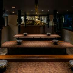 個室６部屋　ホール6名席14テーブル