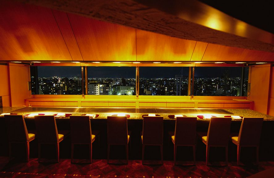 ホテルオークラ京都の最上階