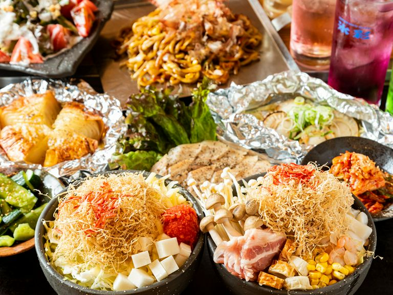 お得に美味しく♪飲み放題付コース4,950円〜ご用意