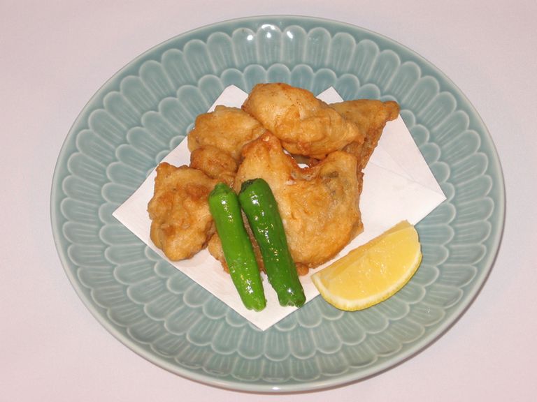 ふぐの唐揚げ