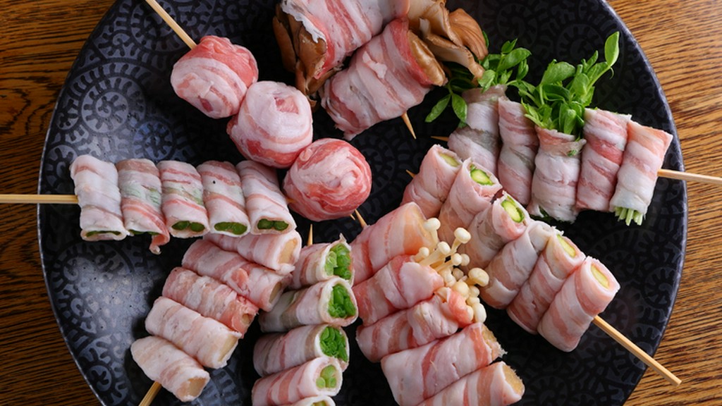 豚バラ巻き串