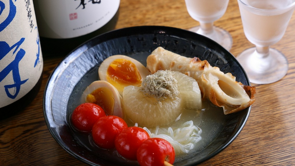 鶏の旨みが染み渡る『鶏だしおでん』