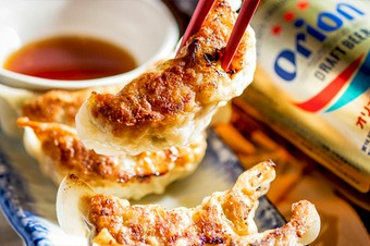 島豚あぐーの大粒肉餃子　