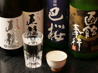 函館の厳選銘柄に季節のオススメも注目『豊富な日本酒』
