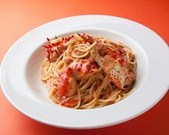 〈スパゲッティ〉花咲カニのトマトクリームソース