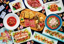 ホテル自慢の洋食の品々を、東山の眺望とともにご堪能ください。