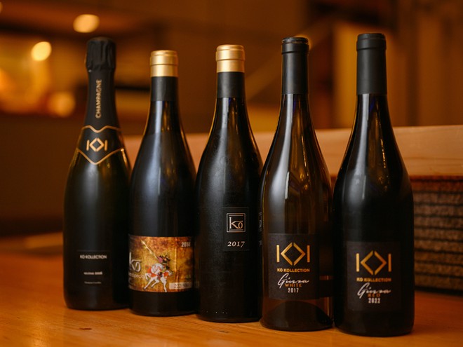 ワインにこだわっている