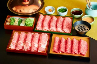旨みが口の中へと広がっていくよりすぐりの国産牛