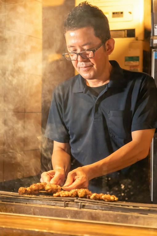 1本1本丁寧に手差しでお出ししております。