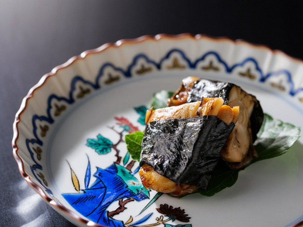 岩牡蠣の磯辺焼き