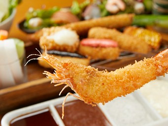 旬の串物とカルパッチョやおつまみを集めたお食事のみのコースとなります。