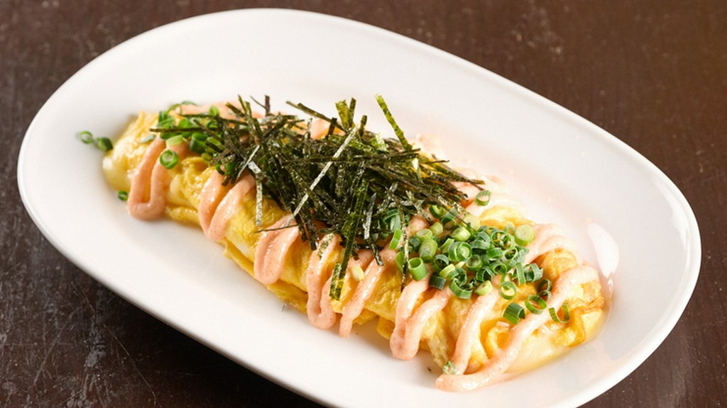 お好み焼き風まきまきチーズ