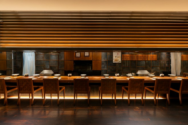 カウンター席がある