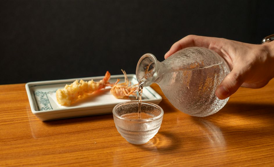 天ぷらと相性のよいお酒をご用意しております