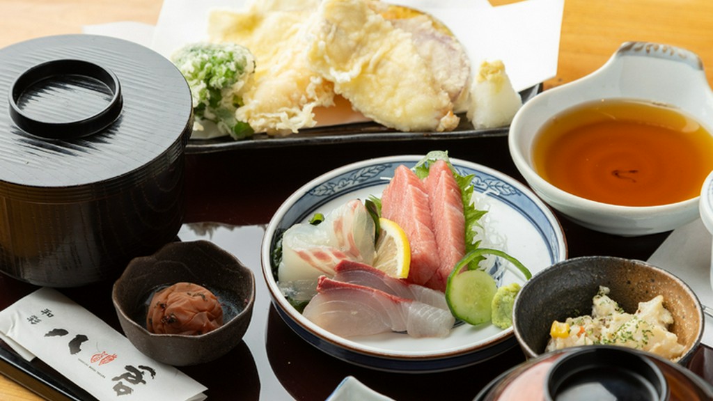 揚げたての天ぷら、炊きたて御飯など、一番のおいしさを大切に