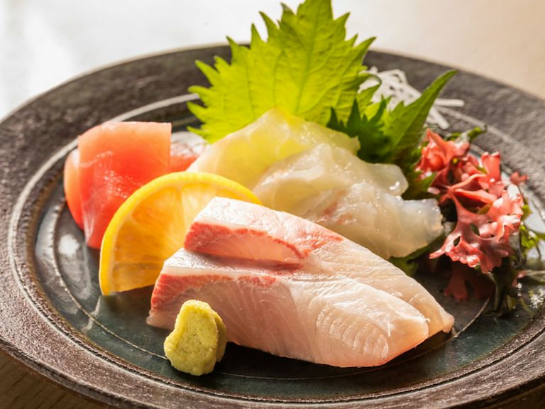 旬の幸の魅力をそのまま伝える『お造り』