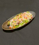 ※粉チーズとドレッシングがかかっております