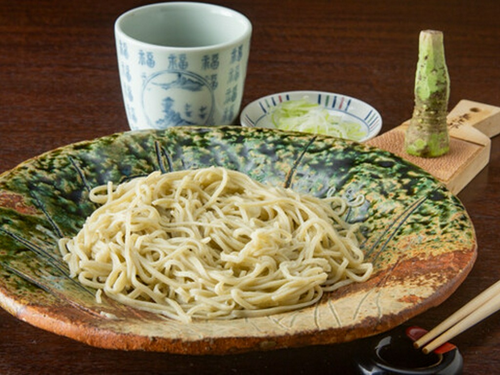 蕎麦の芳ばしい香りが広がる『手打ち蕎麦』