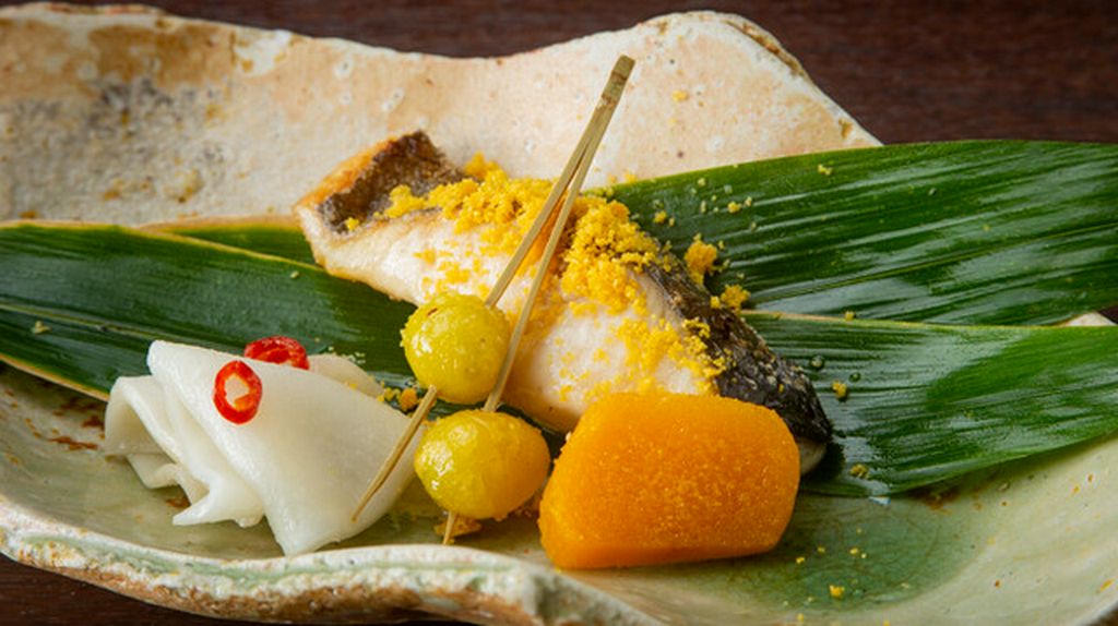 鰆のカラスミ焼き