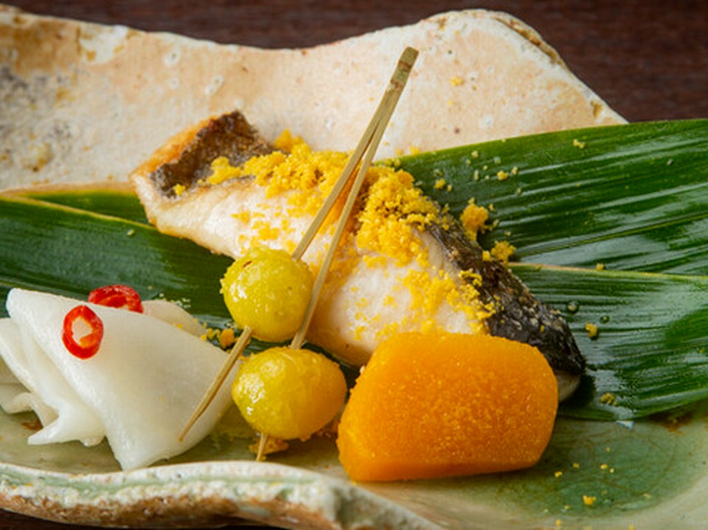 鰆のカラスミ焼き