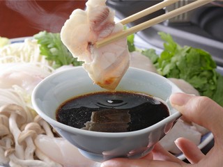 夏限定：はも鍋