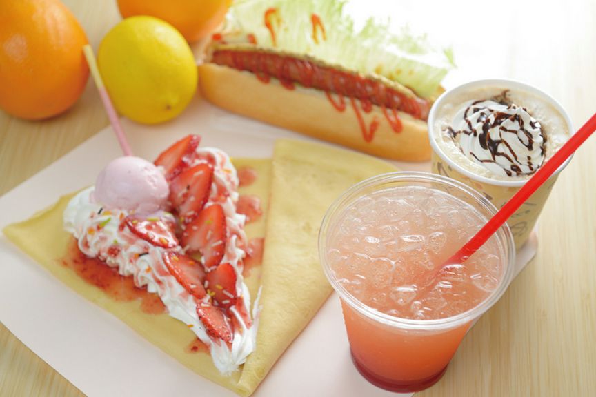 ストロベリークレープ