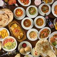 自慢のインド料理でママ会ランチや女子会などにぜひ♪その他、同窓会や宴会、飲み会など様々なシーンでご利用頂けます◎

