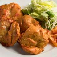 オススメ　食べやすい一口サイズのタンドリーチキン