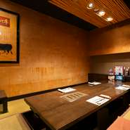 岩手ならではの食材を活かしたコース料理で、大切な人をもてなしませんか？掘りごたつ式の個室で足を伸ばし、ゆったりとした空間で食事を満喫。静かな空間は、大切な会話を楽しみたいときに最適です。