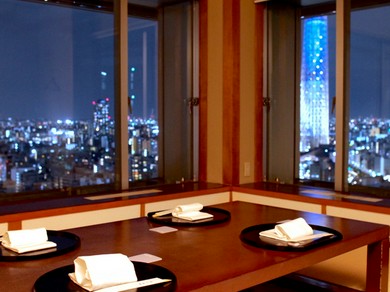 大切な人を招くとき、おいしい食事と素晴らしい景色で喜ばせたい