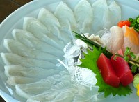 河豚刺しの季節に会席を彩ります