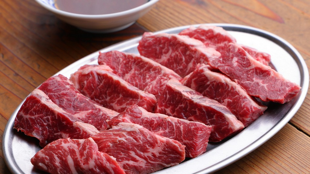 ほどよいサシがたまらない『上ハラミ』