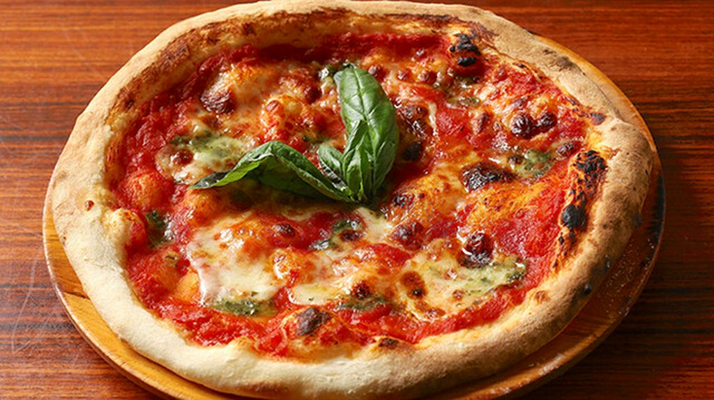 自家製生地のマルゲリータ