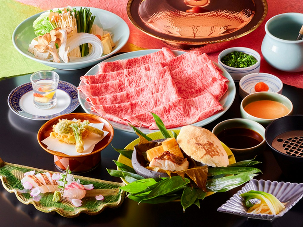 厳選した黒毛和牛を存分に楽しめる日本料理でゲストをもてなす