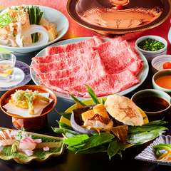 厳選した黒毛和牛を存分に楽しめる日本料理でゲストをもてなす