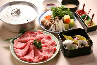 最上霜降り近江牛肉 茶しゃぶ