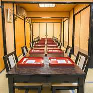 店側と事前に詳細な相談ができ、食材のリクエスト、料理の内容など、詳細な打ち合わせが可能。納得できる状況で、大切な人を招くことができ、当日も信頼して任せられます。