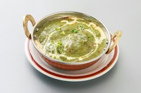 ほうれん草のチキンカレー