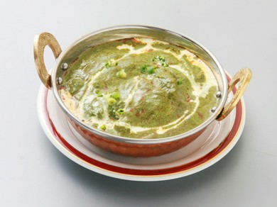 ほうれん草のチキンカレー